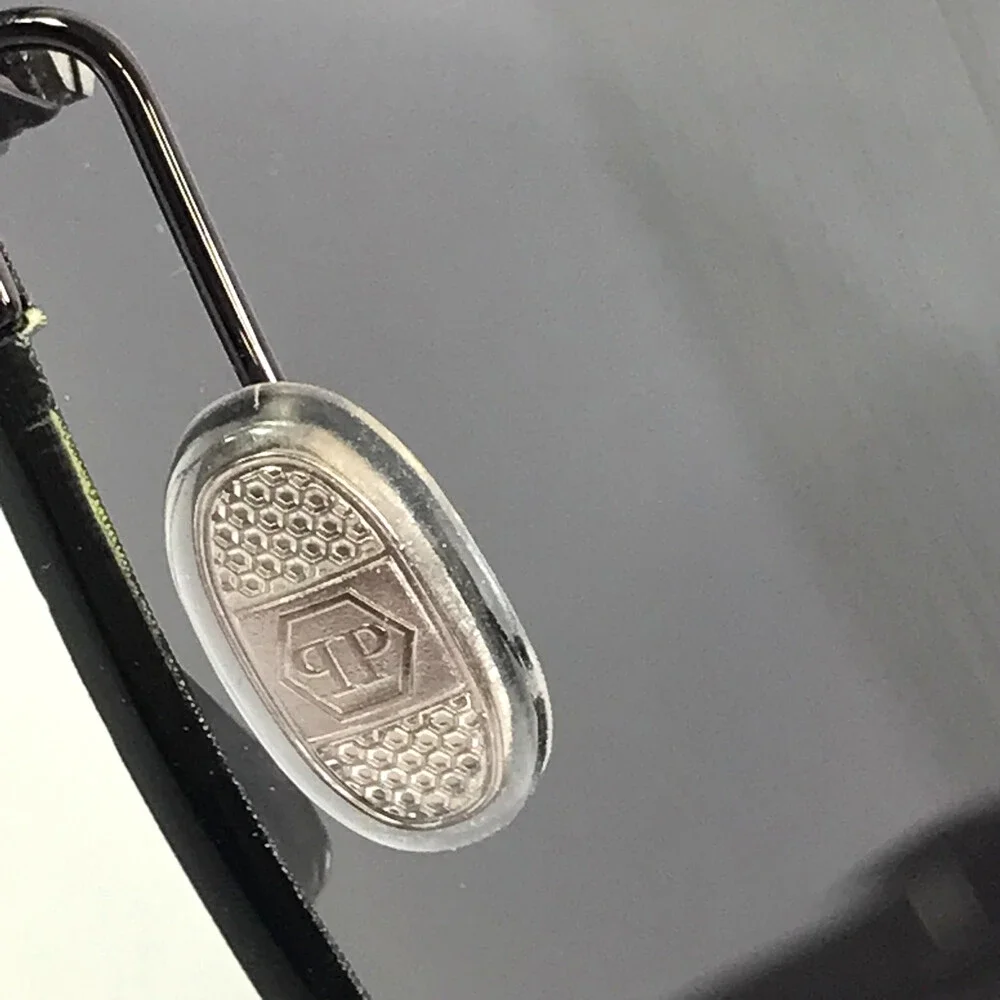 Philipp Plein Sunglasses SLEEK SPP111 COL. 672X Gunmetal Frames w/ Mirror Lenses